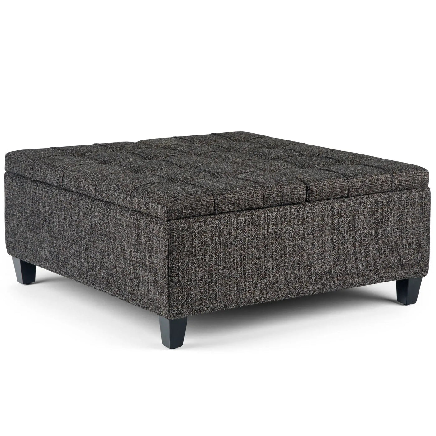 Harrison - Upholstered Coffee Table Storage Ottoman by HouseOfZazla