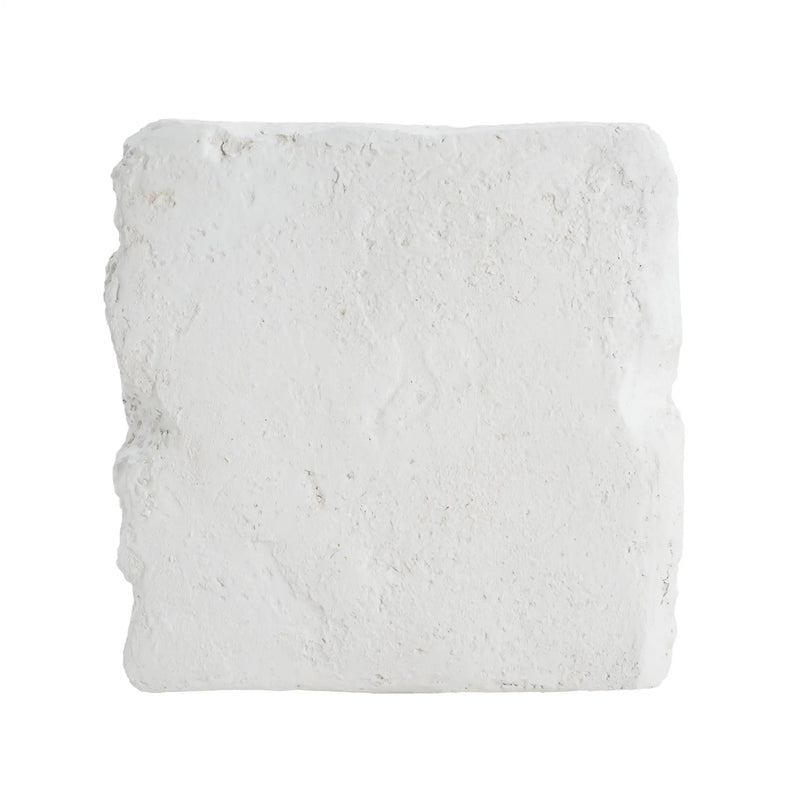 Lyra Outdoor Patio Karst Cave Inspired MGO Side Table White by HouseOfZazla