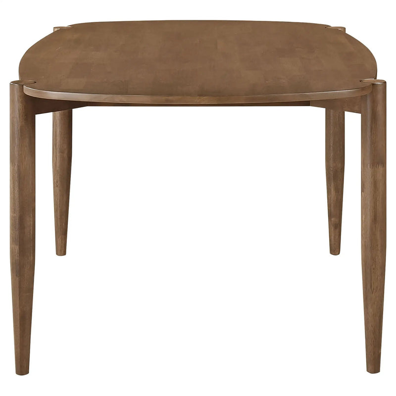 Dortch Oval 63-inch Solid Wood Dining Table Walnut by Unique Piece Furniture