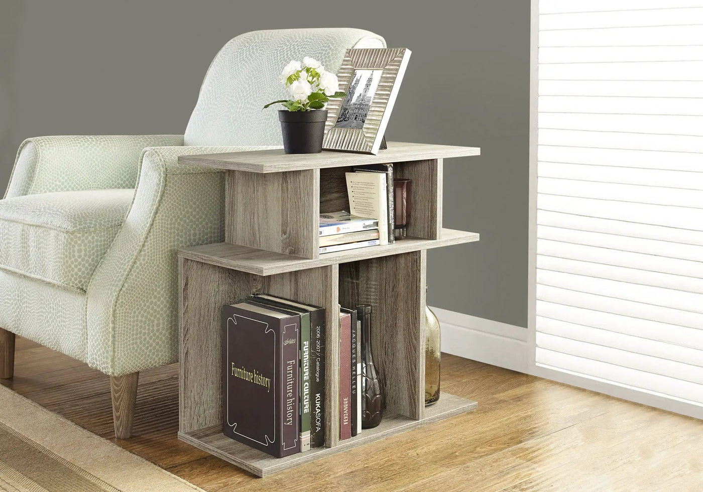 Accent Table, Side Contemporary Design by HouseOfZazla