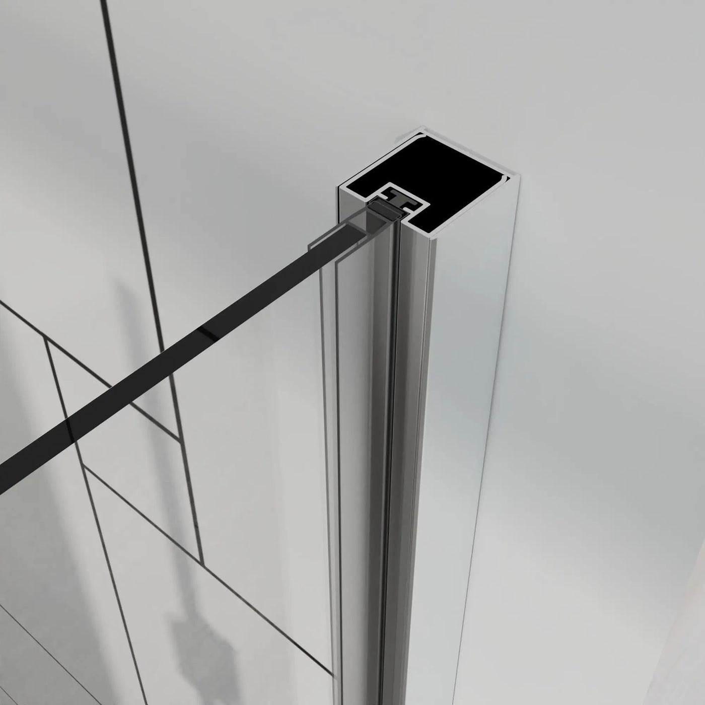 Bifold Frameless Shower Door With Tempered Clear Glass by HouseOfZazla