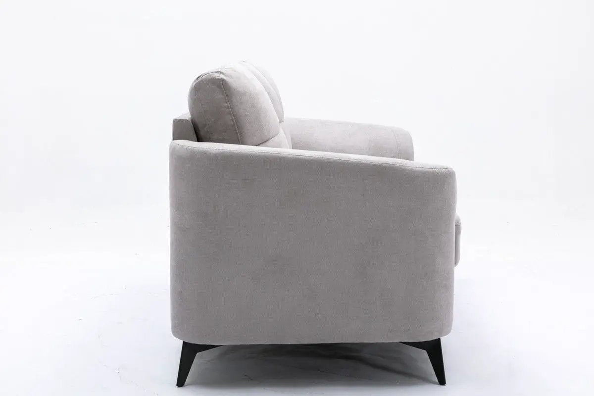 Callie - Woven Fabric Loveseat by HouseOfZazla