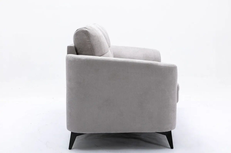 Callie - Woven Fabric Loveseat by HouseOfZazla