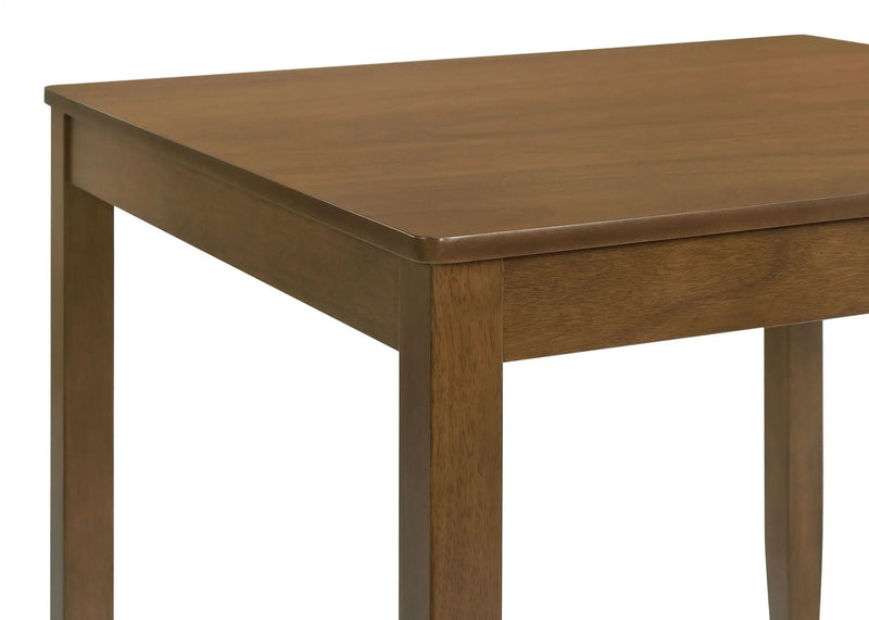 Parkwood 5-piece Square Dining Table Set Honey Brown by Unique Piece Furniture