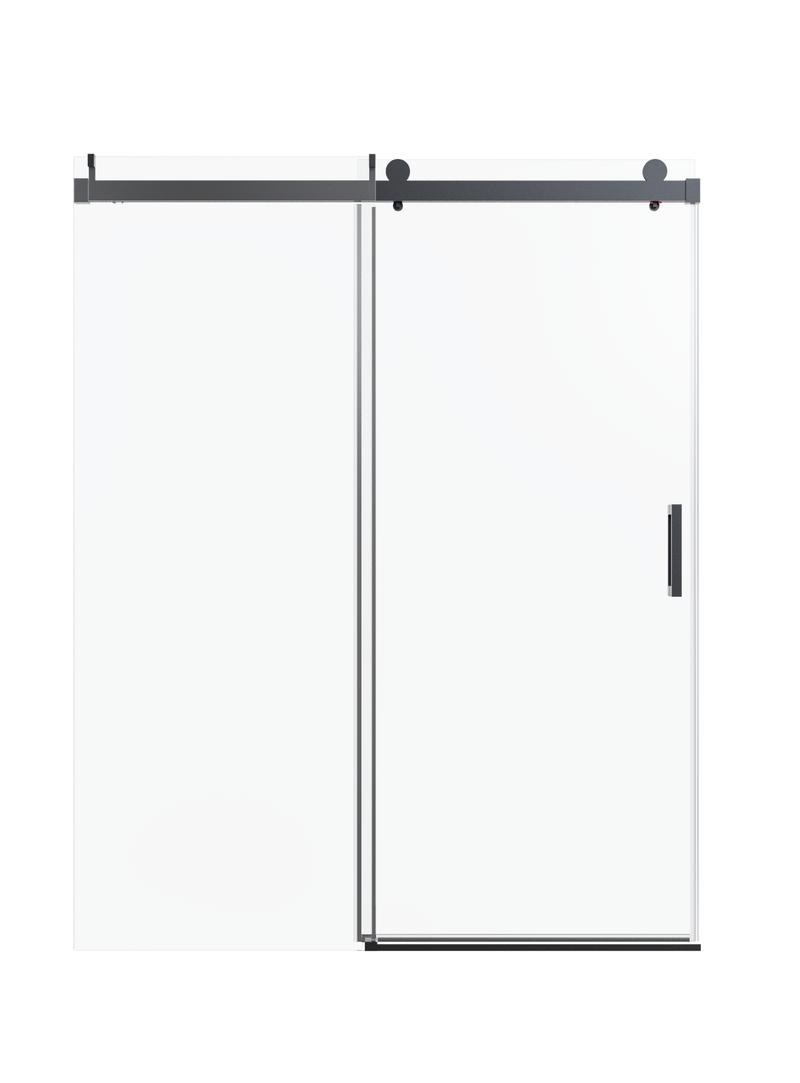 56-60" W x 76" H Frameless Single Sliding Soft-Close Shower Door by HouseOfZazla