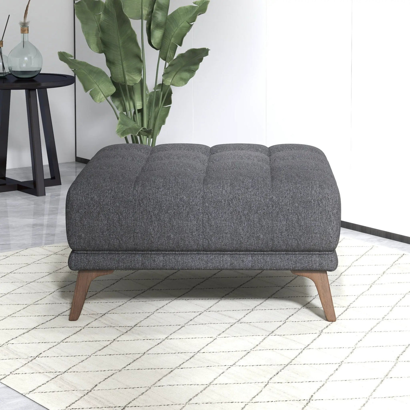 Addison - Square Upholstered Ottoman by Unique Piece Furniture