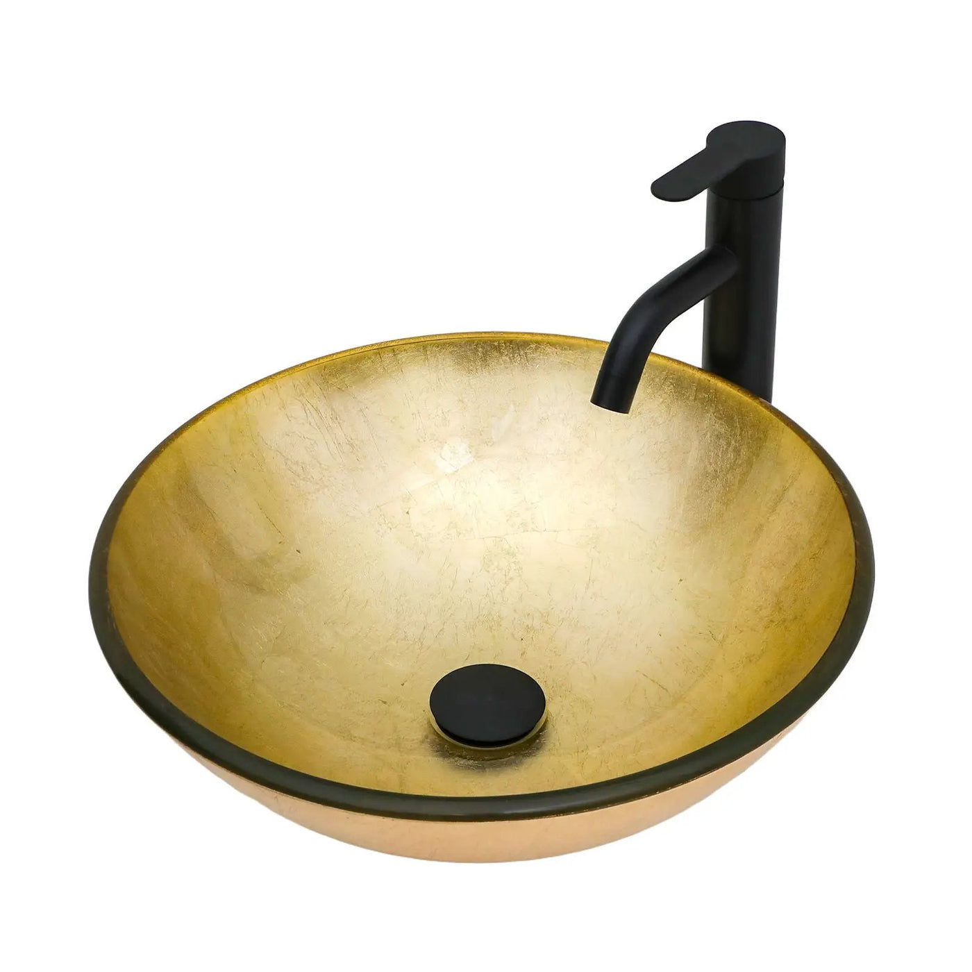 Vessel Sink With Faucet And Pop-Up Drain by HouseOfZazla