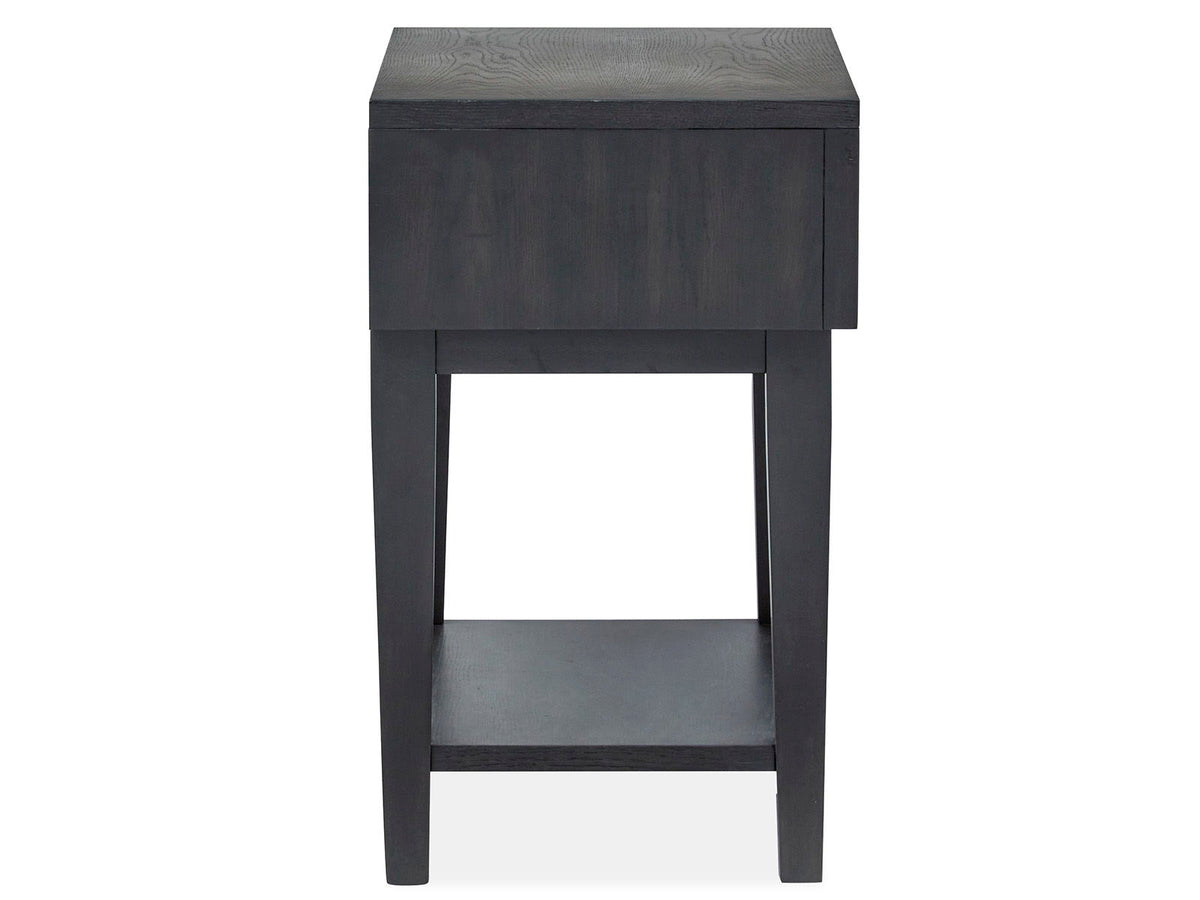 Lindon - Dark Open Nightstand - Coffee Bean, photo 5 of 7
