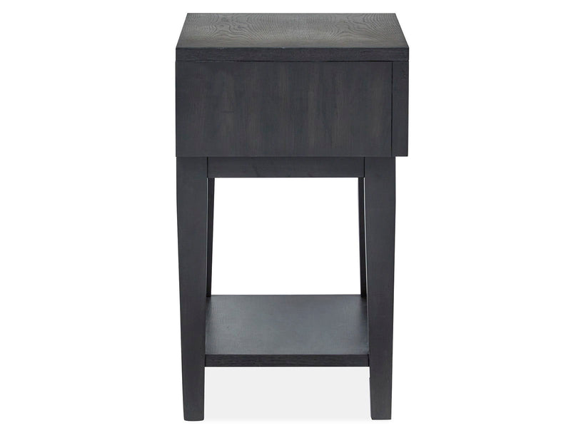 Lindon - Dark Open Nightstand - Coffee Bean, photo 5 of 7