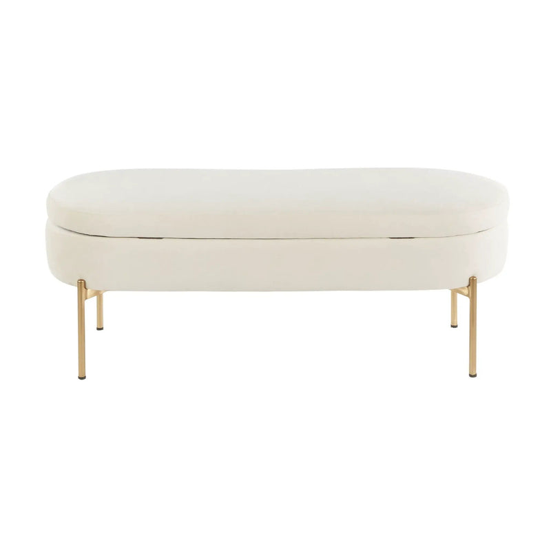 Chloe - Contemporary / Glam Bench by Unique Piece Furniture