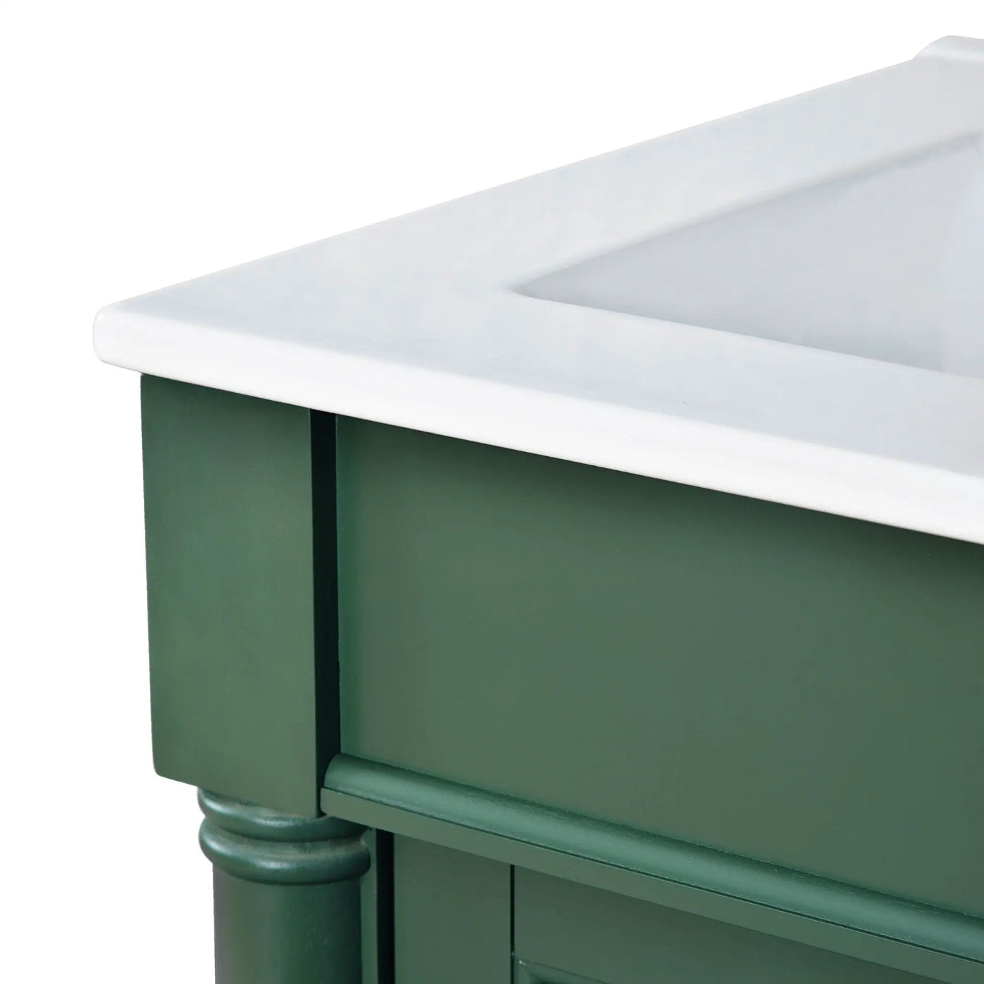 Bathroom Vanity With Top Sink, 2 Tier Storage Cabinet by HouseOfZazla