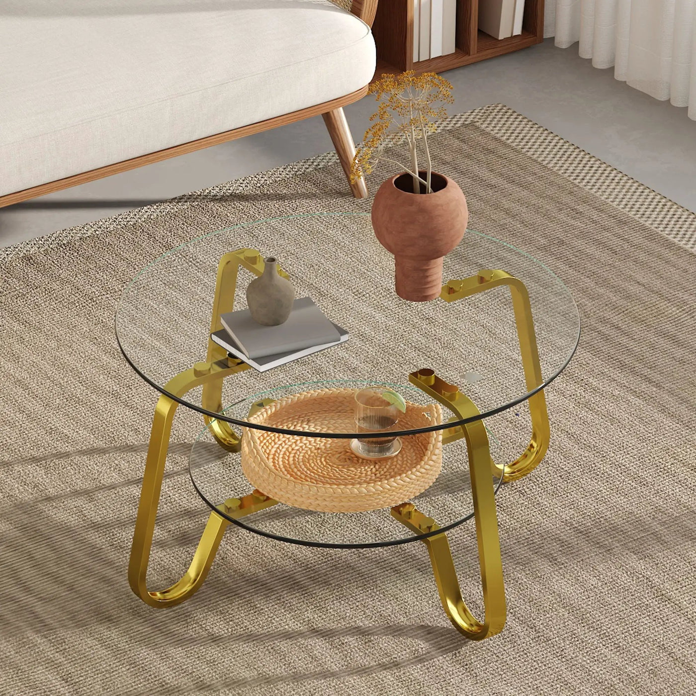 Double Layer Coffee Table by HouseOfZazla