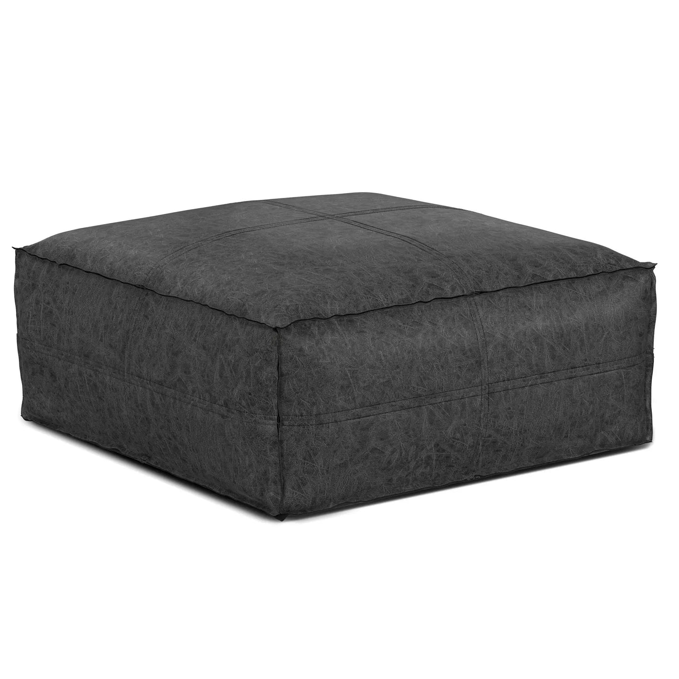 Brody - Large Square, Coffee Table Pouf by HouseOfZazla