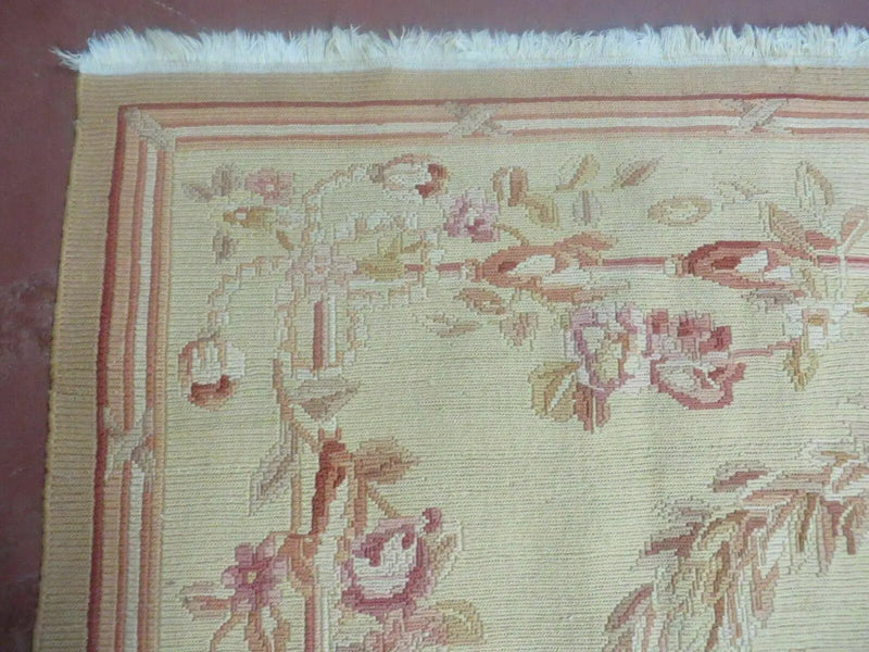 5' X 8' Vintage Turkish Kilim Handmade Flat Soumak Weave Wool Rug Veg Dye Nice by Jewel Rugs
