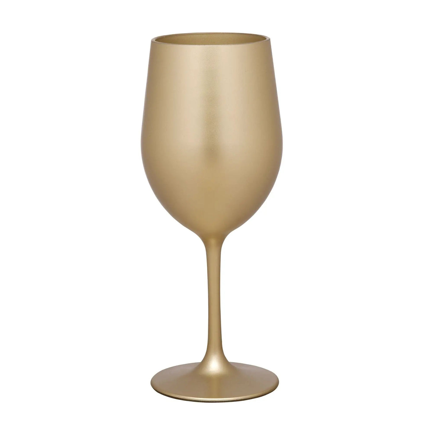 Leadingware Metallic Plastic Wine Glasses (Set of 4) by HouseOfZazla