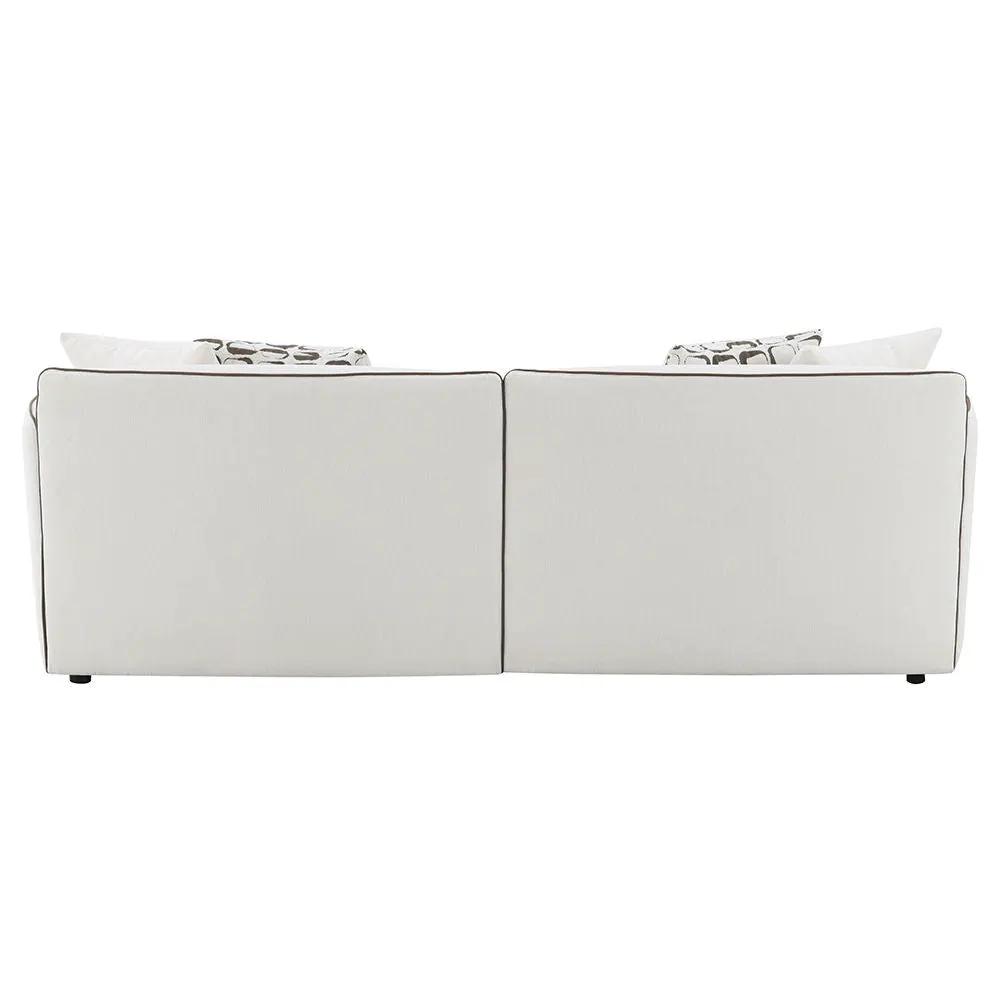 Yolanda - Sofa With 4 Pillows - Beige Chenille by Unique Piece Furniture