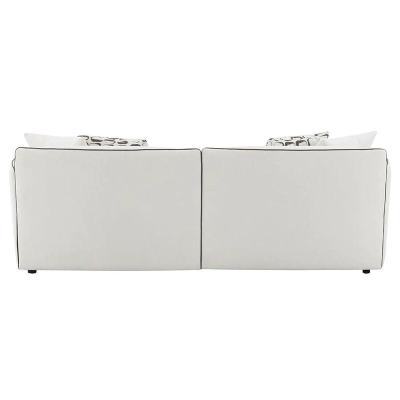 Yolanda - Sofa With 4 Pillows - Beige Chenille by Unique Piece Furniture