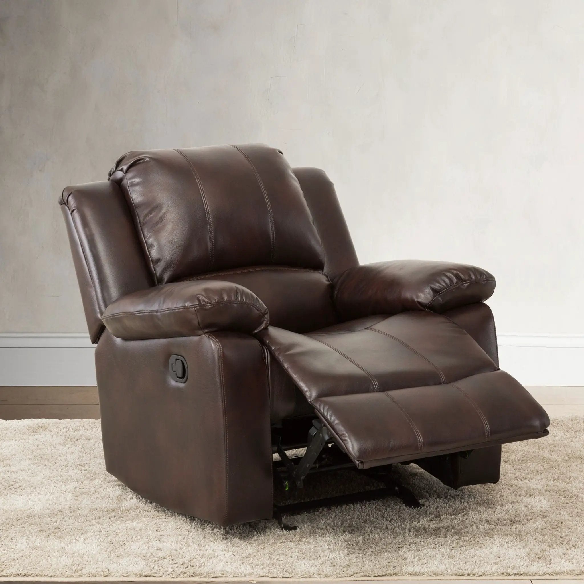 Charlotte - Glider Recliner With Classic Style by HouseOfZazla