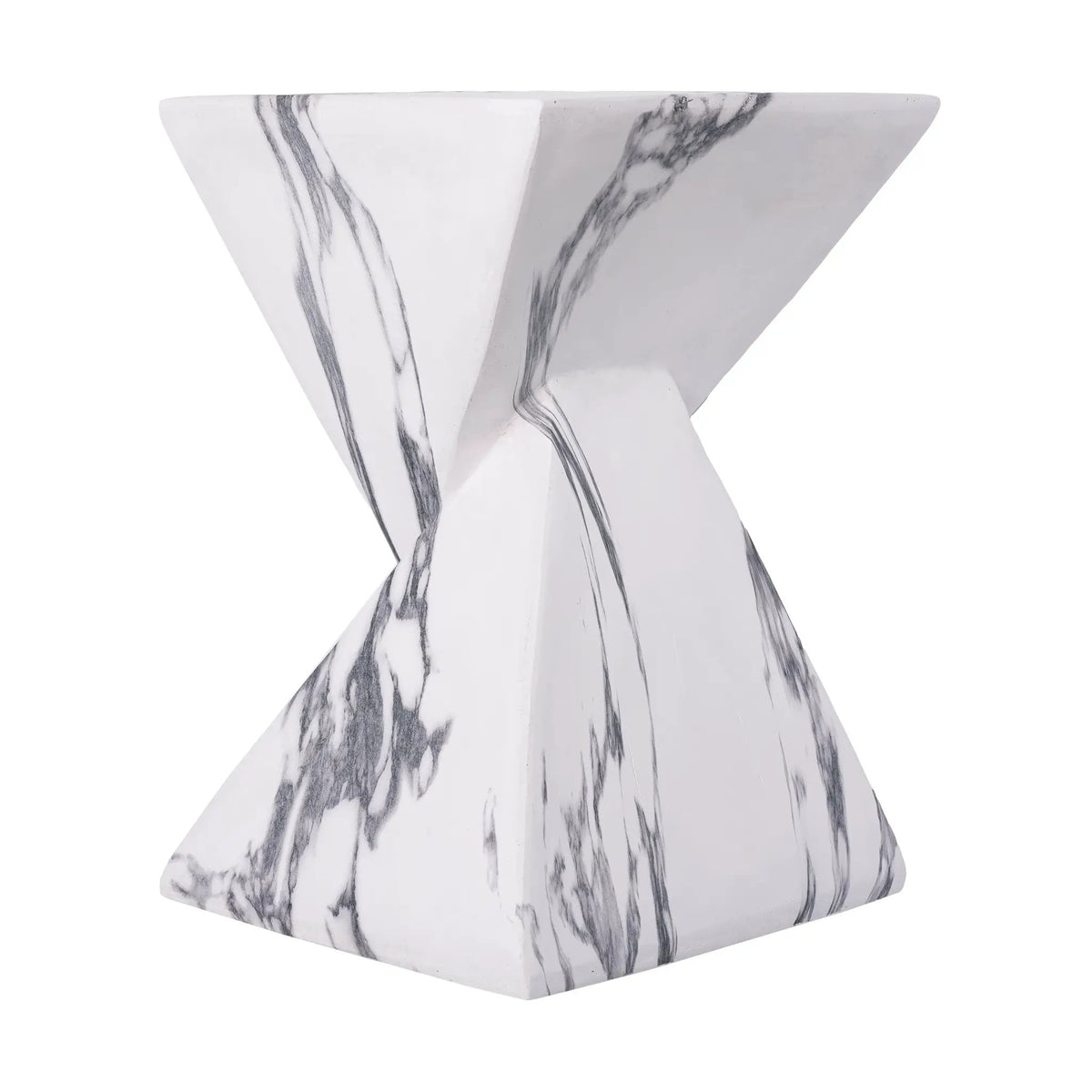 18.5"H Modern Outdoor Concrete Side Table by HouseOfZazla