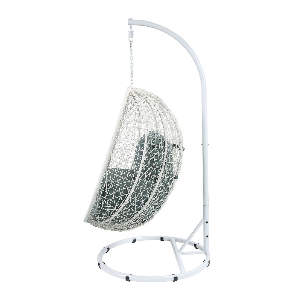 Simona - Patio Swing Chair with Stand by Unique Piece Furniture