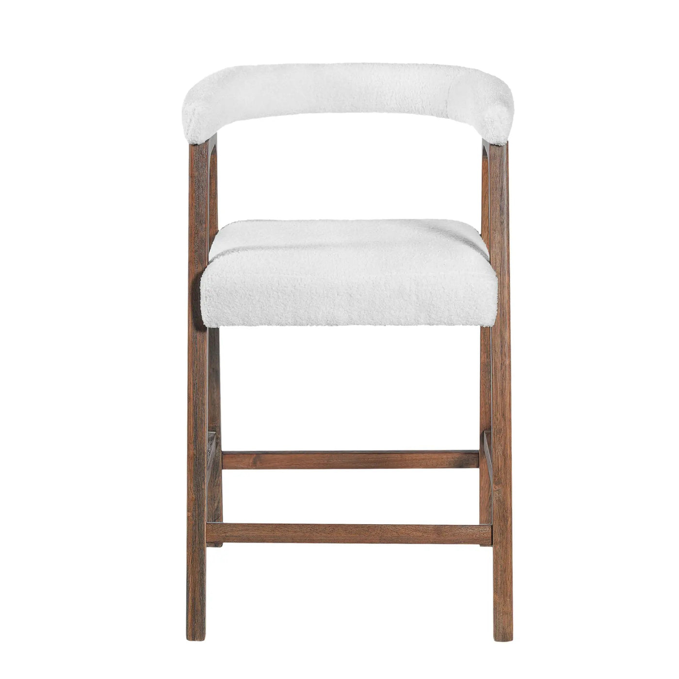 26'' Seat Height Bar Stools with Back - Set of 2 by HouseOfZazla
