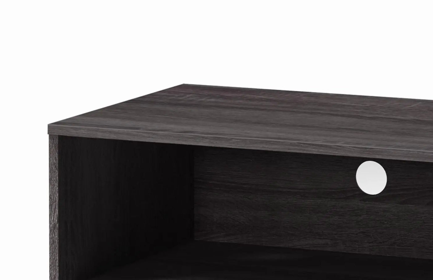 Amidon - TV Stand, With 2 Storage Shelves And 1 Cabinet by HouseOfZazla