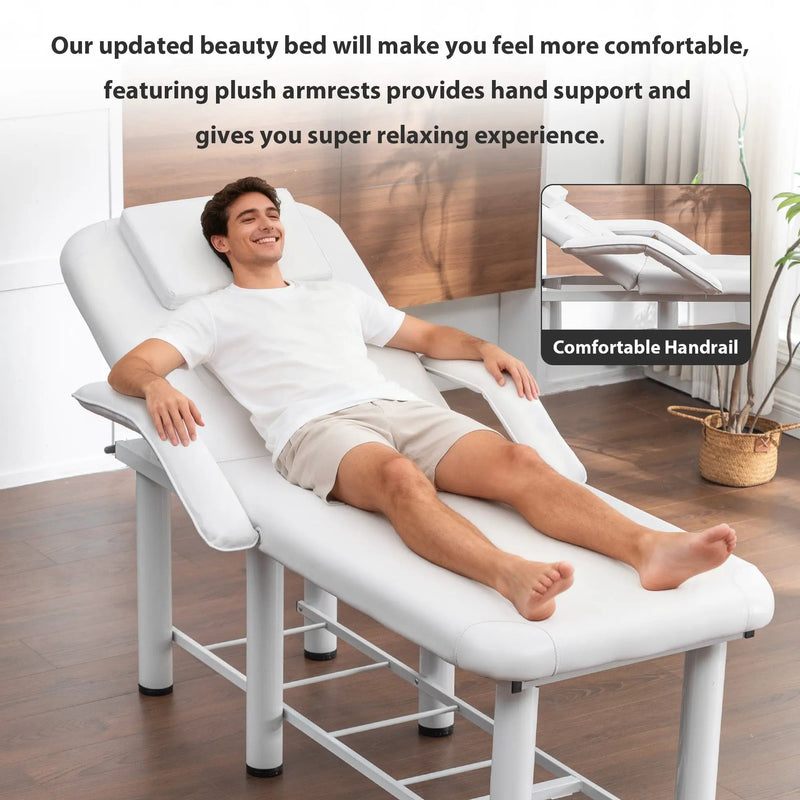 Professional Beauty Bed with Removable Headrest by HouseOfZazla