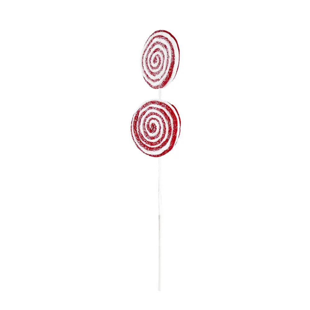 19x7" Iced Lollipop Spray - Set of 6 by HouseOfZazla