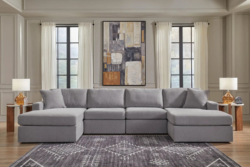 Modmax - Sectional - Granite by Unique Piece Furniture