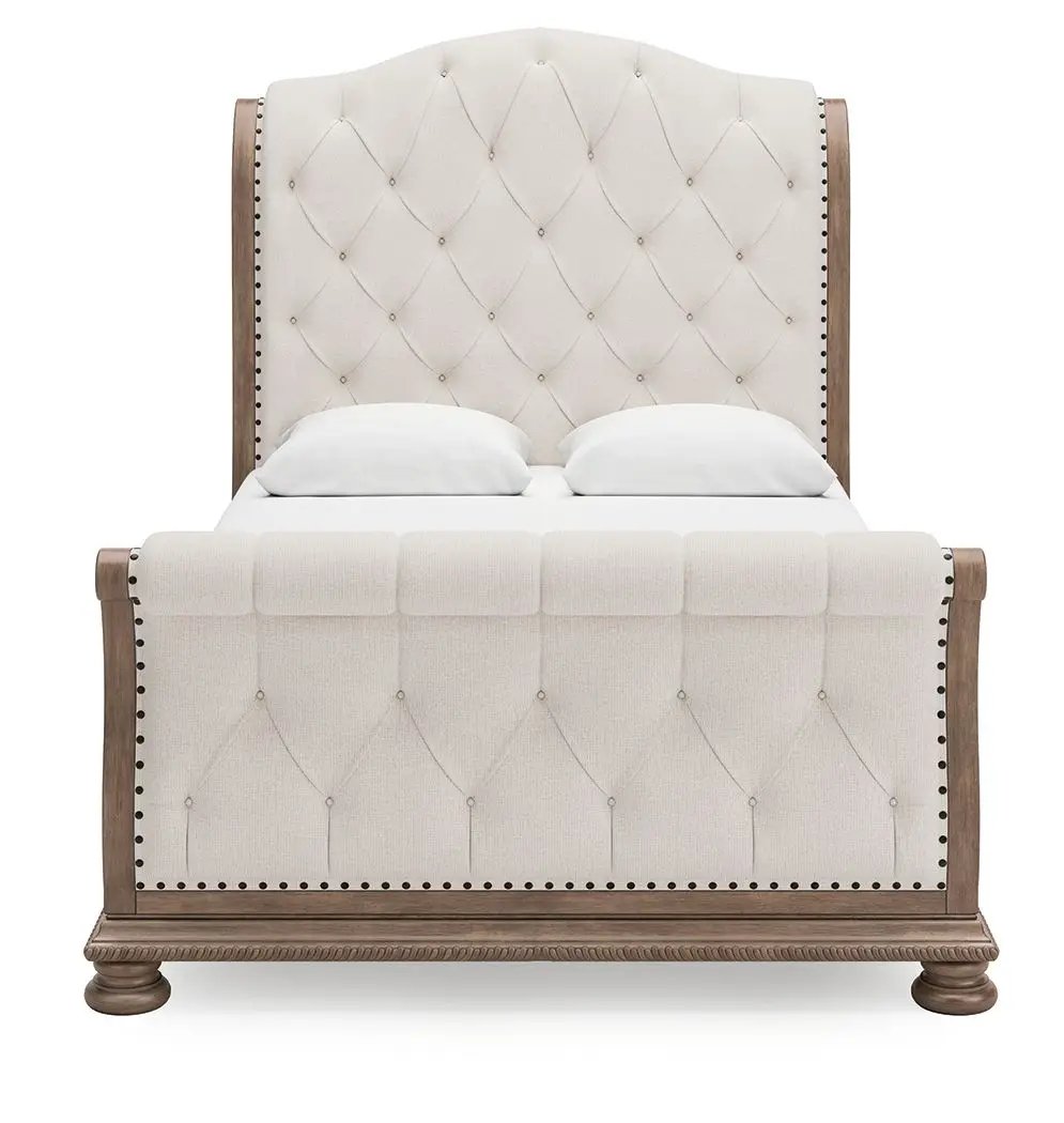 Ardenfield - Upholstered Sleigh Bed by Unique Piece Furniture