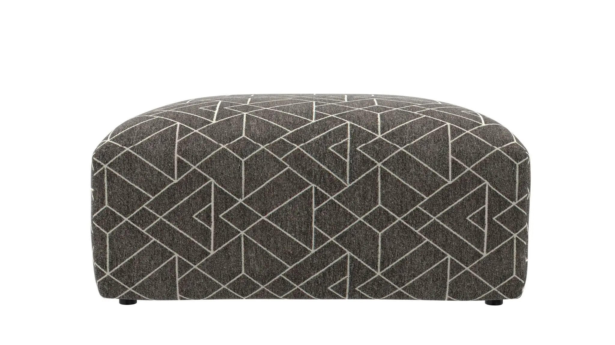 Reddington - Cocktail Ottoman - Umber by Unique Piece Furniture