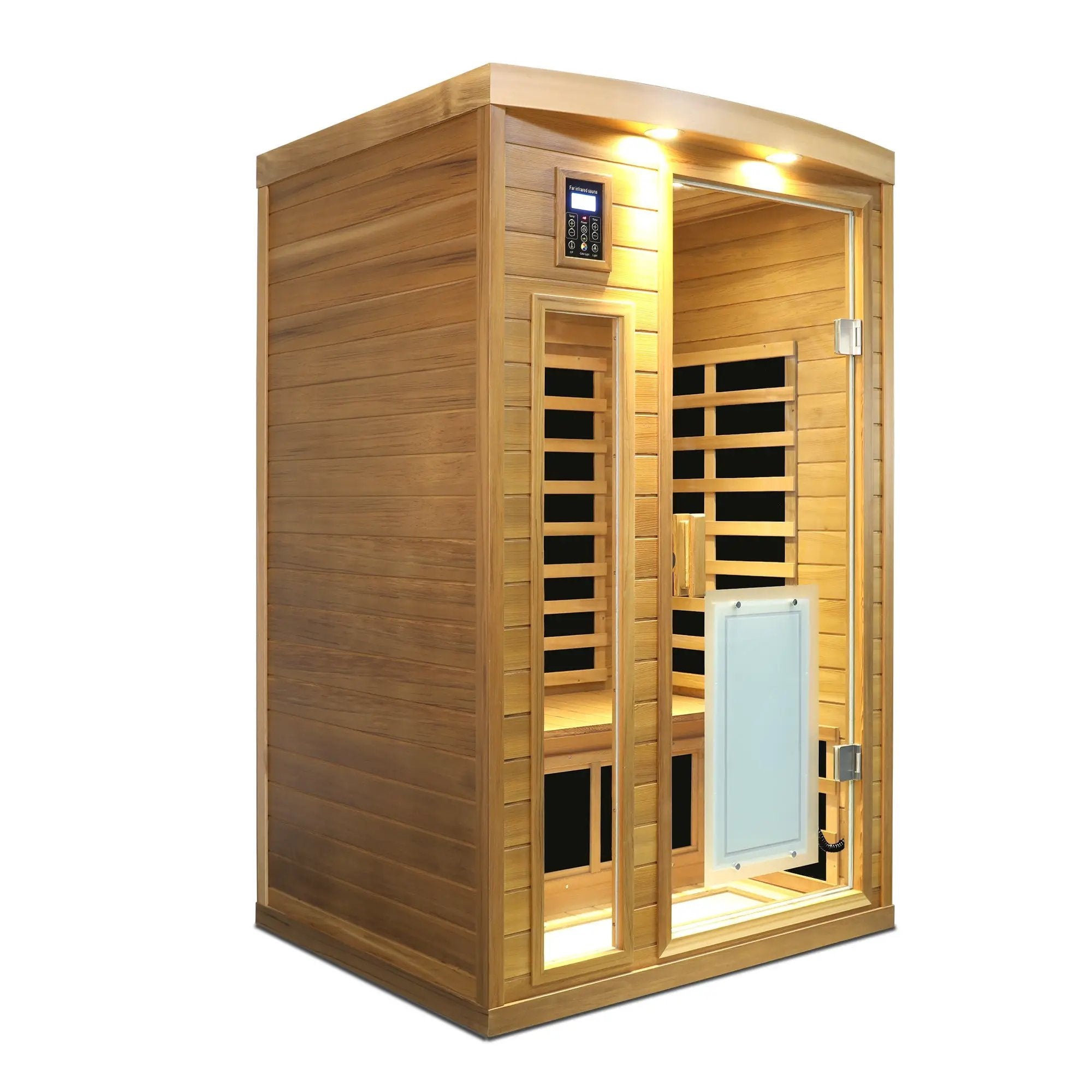 Low EMF Two Person Far Infrared Sauna by HouseOfZazla