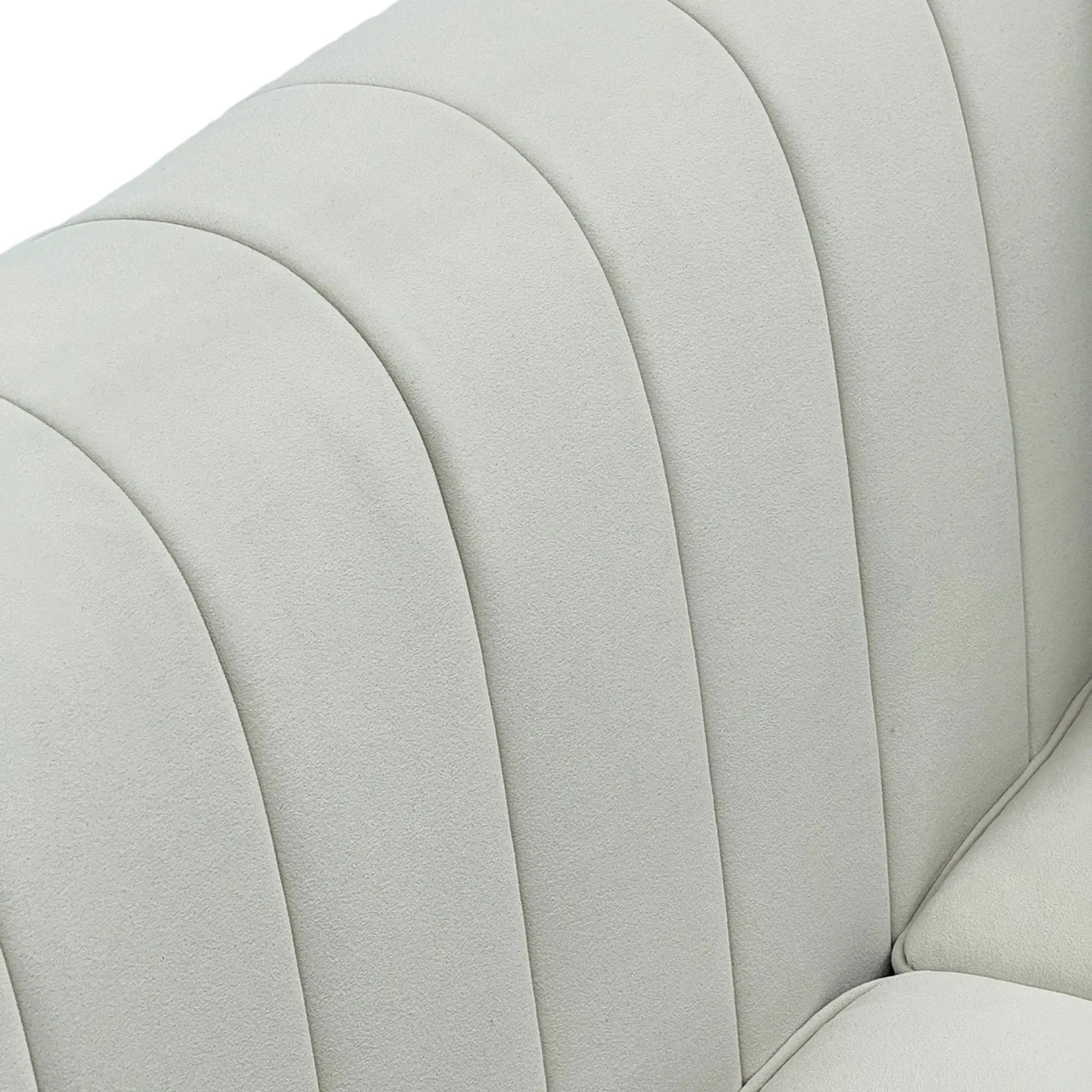 Modern Velvet Upholstered Sofa Set of 2 by HouseOfZazla