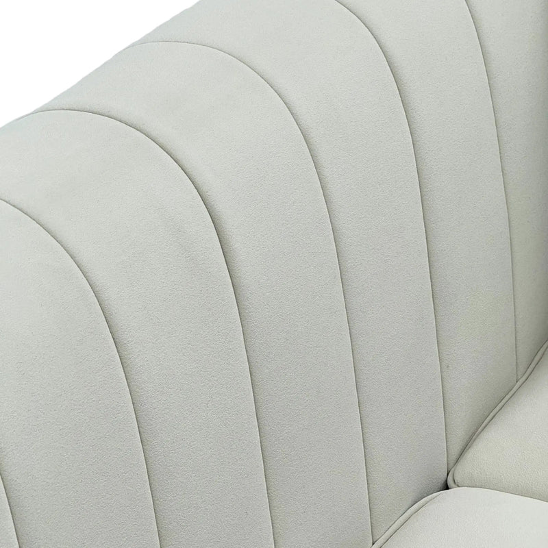 Modern Velvet Upholstered Sofa Set of 2 by HouseOfZazla