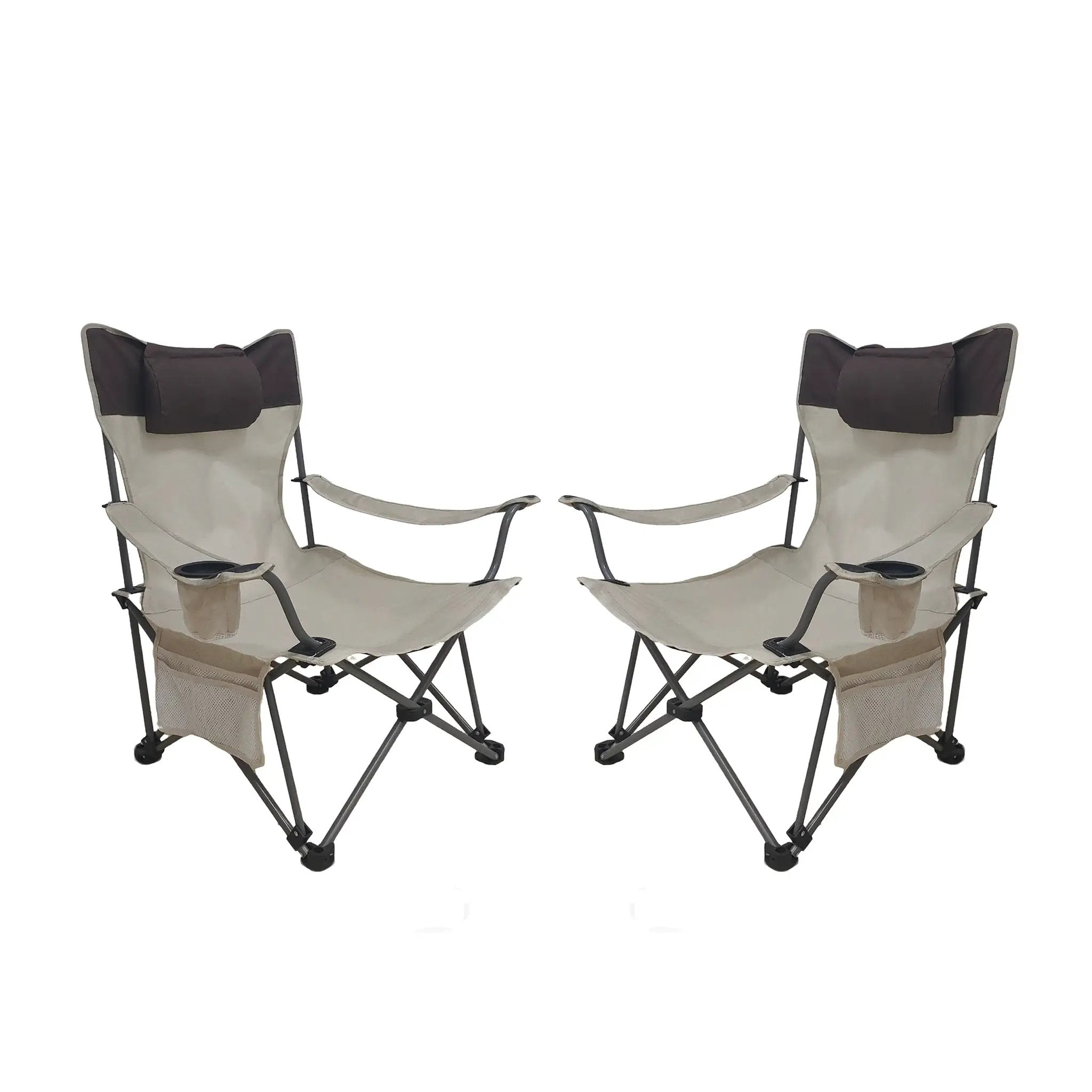 2PCS Outdoor Camping Chairs by HouseOfZazla