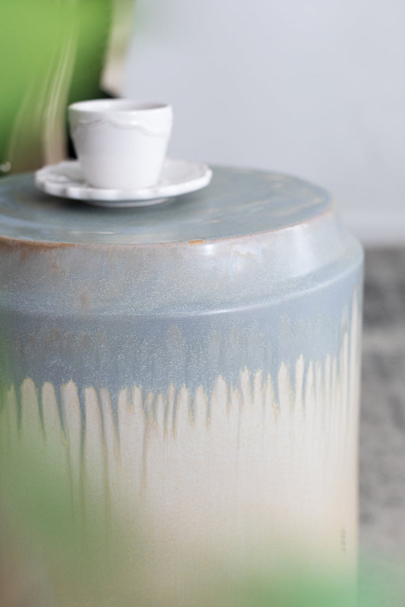 Florence Reactive Glaze Ceramic Garden Stool, photo 9 of 10