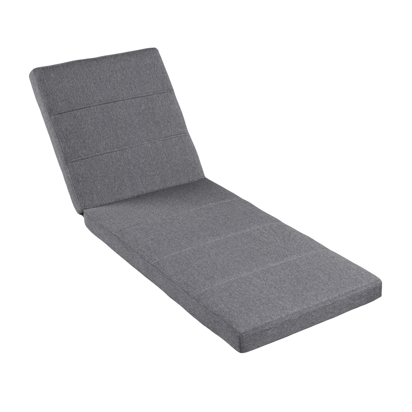 Outdoor Chaise Lounge Cushion Only, Water-Resistant Patio Lounge Chair Cushion With Removable Cover by HouseOfZazla