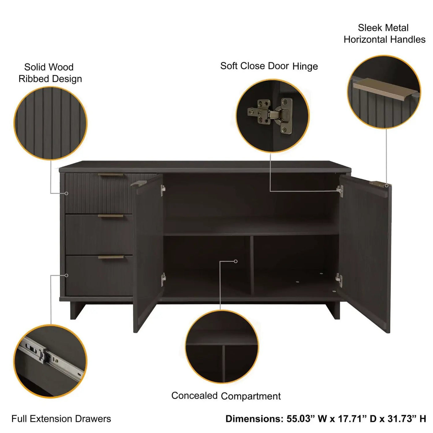 Granville - Sideboard by HouseOfZazla