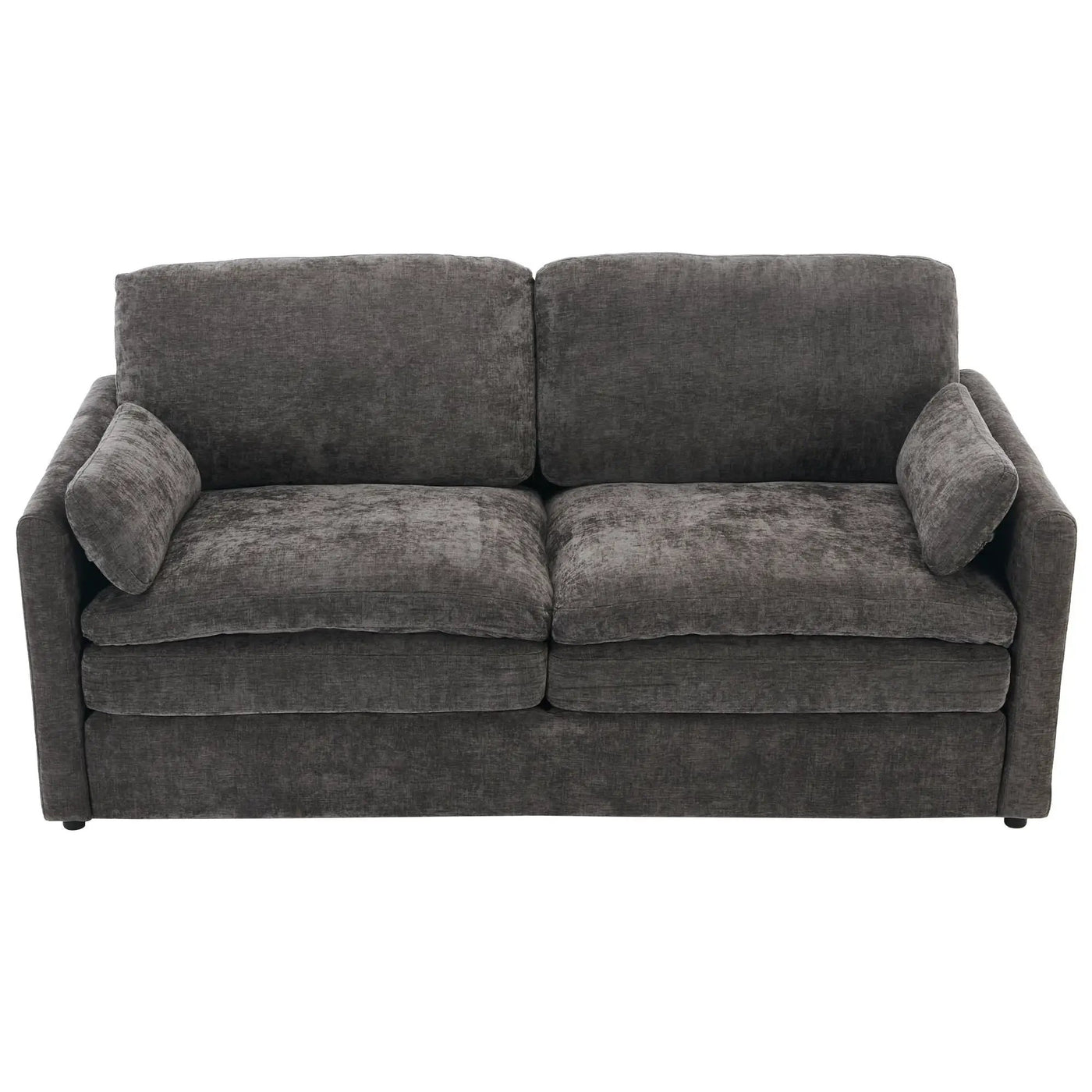 Cozy Upholstered Cushion Loveseat Sofa For Living Room by HouseOfZazla