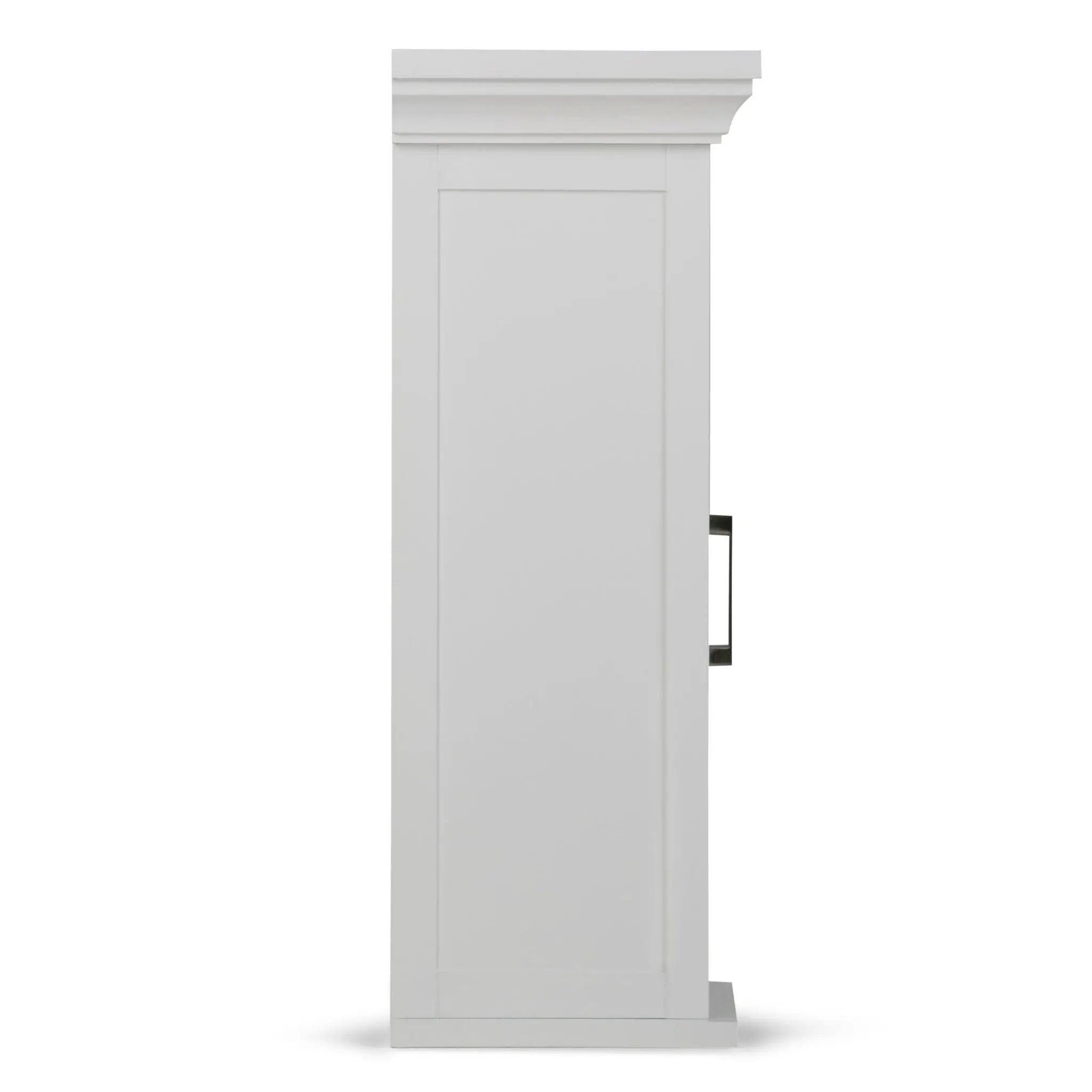 Avington - Single Door Wall Cabinet - Pure White by HouseOfZazla