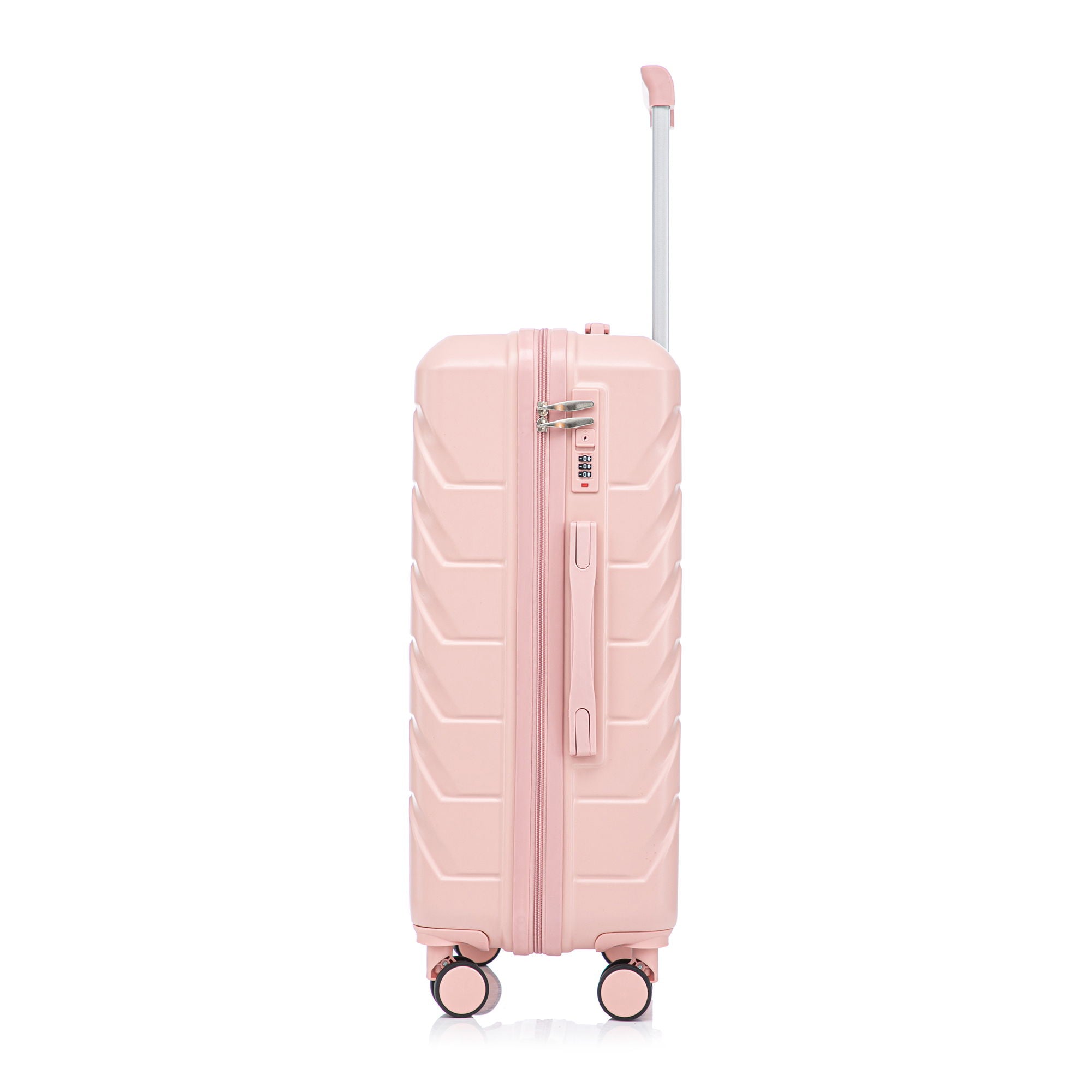 3 Pieces Set 20" / 24" / 28" Spinner Wheel Luggage With Combination Lock by HouseOfZazla