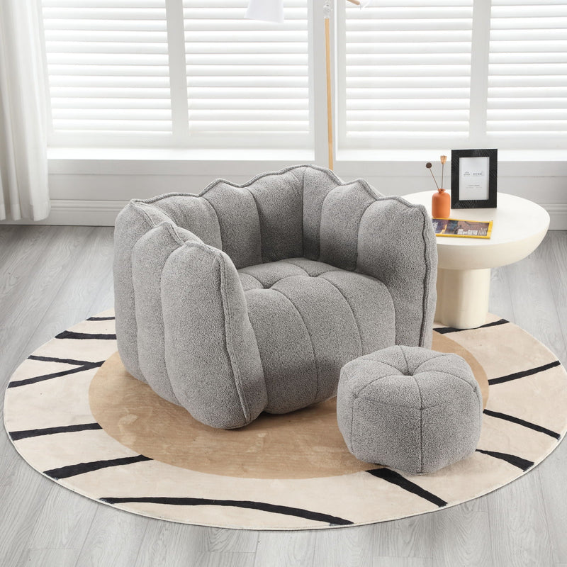Soft Bean Bag Chair With High Resilient Foam by HouseOfZazla