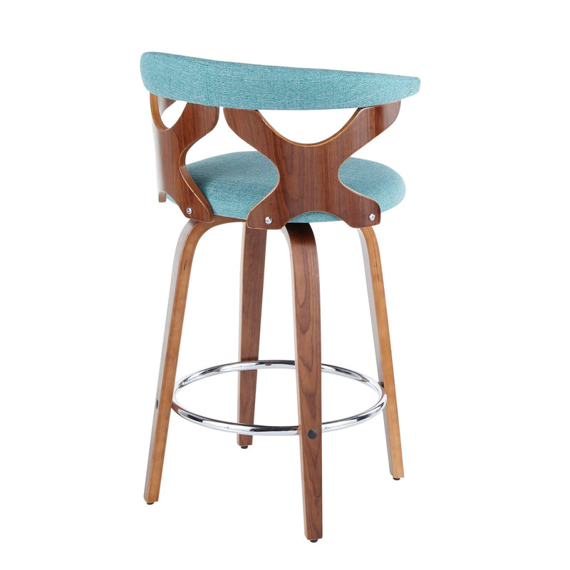 Gardenia - Mid Century Modern Counter Stool (Set of 2) by HouseOfZazla