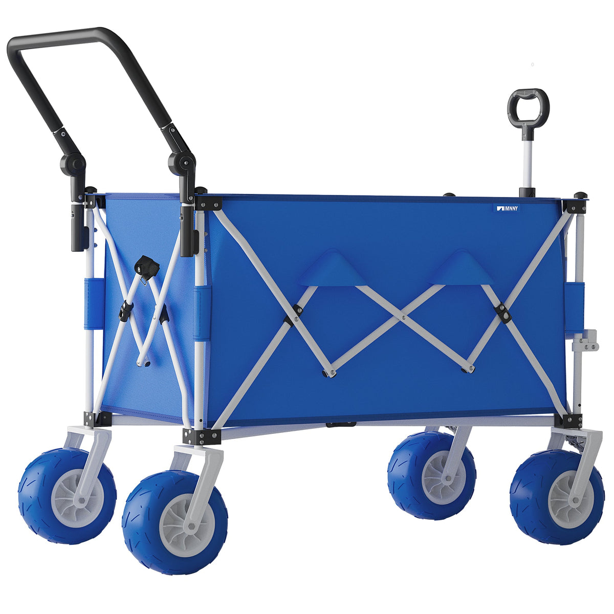 Multi-Functional Folding Wagon Cart with Rotating Handle - Steel, photo 5 of 8