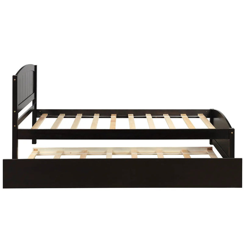 Platform Bed & Headboard, Footboard And Wood Slat Support by Unique Piece Furniture