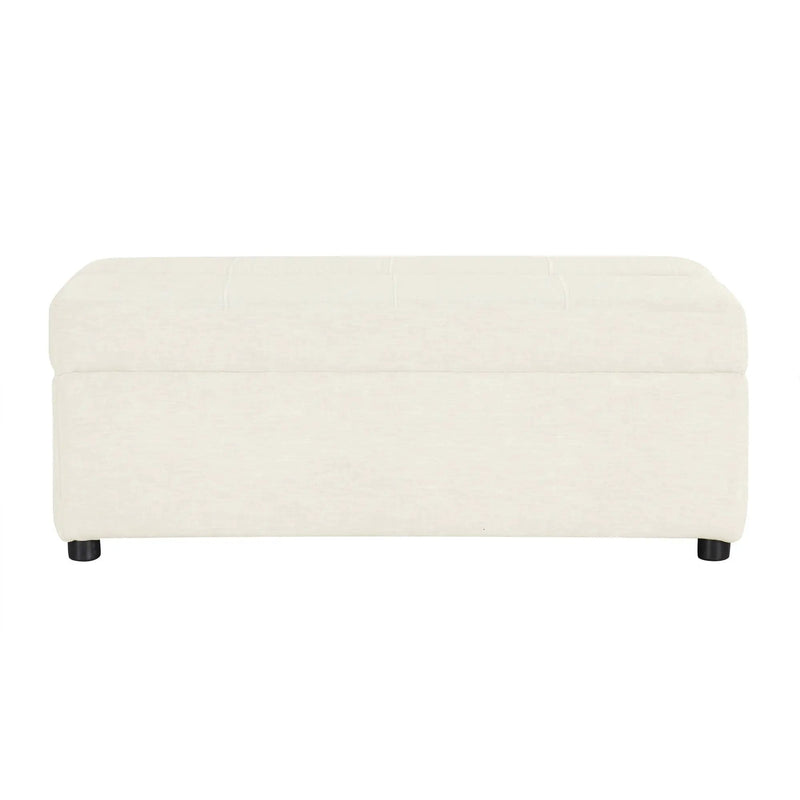 Twin Size Folding Ottoman Sleeper Bed With Mattress Convertible Guest Bed
