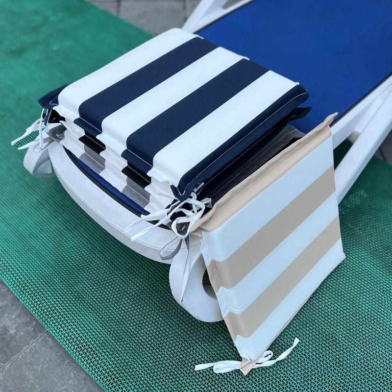 4PCS Outdoor Patio Seat Cushion Replacement with Ties by HouseOfZazla