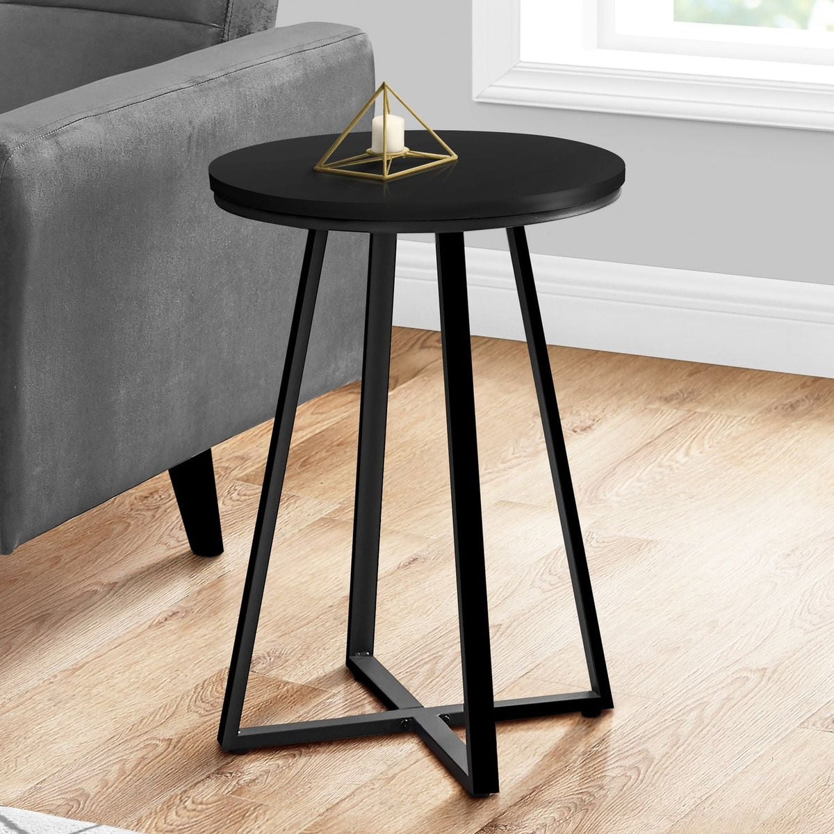 Accent Table, Side, Round Contemporary & Modern Modern Design, photo 10 of 16