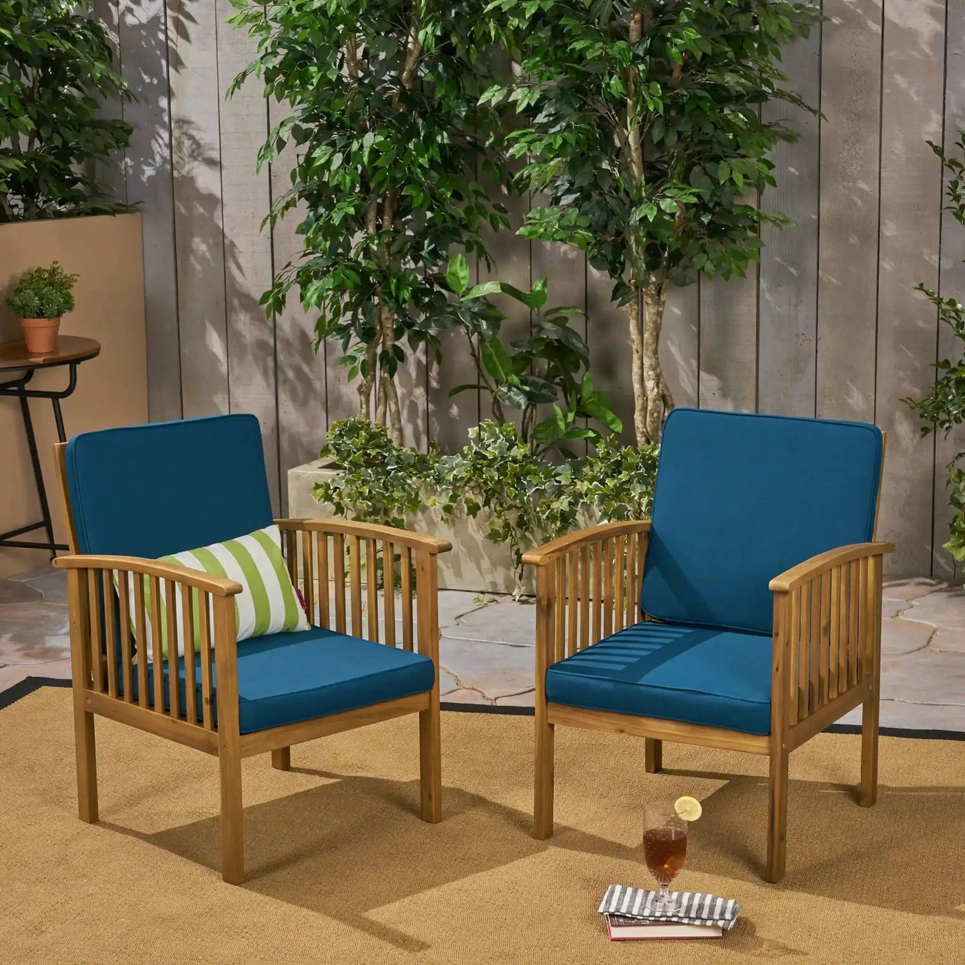 Casa Acacia Club Chair Coastal Classic Outdoor Seating by HouseOfZazla