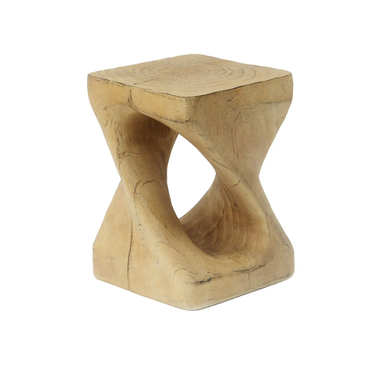 Twist Shape Side Table by HouseOfZazla